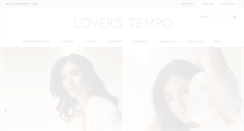 Desktop Screenshot of loverstempo.com